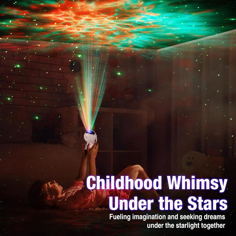 Transform Your Space with the Astronaut Galaxy Projector Night Light – A Magical Starry Experience for Kids and Space Enthusiasts!